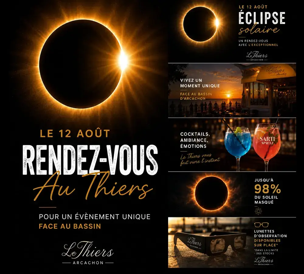 eclipse solaire au Thiers le 12 août 2026